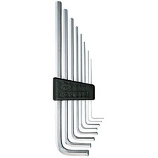 Kyoto Machine Tools KTC High-Grade L-Shaped Long Hex Wrench Set 8-Piece Set