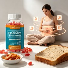 Probiotics 120 Billion CFU Potency for Healthy Digestive Immune Health 120-480pc