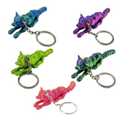 Fashionable 3D Wolf Keychain With High Detail for Distinctive Decoratioin