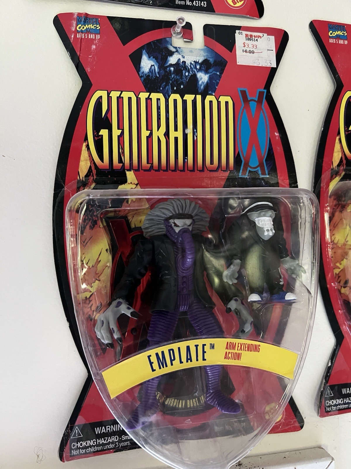 Marvel Comics: Generation X - Emplate Action Figure Toy Biz 1995 (P)