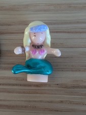 Polly Pocket Sparkling Mermaid Adventure Vintage Bluebird Figure See Description