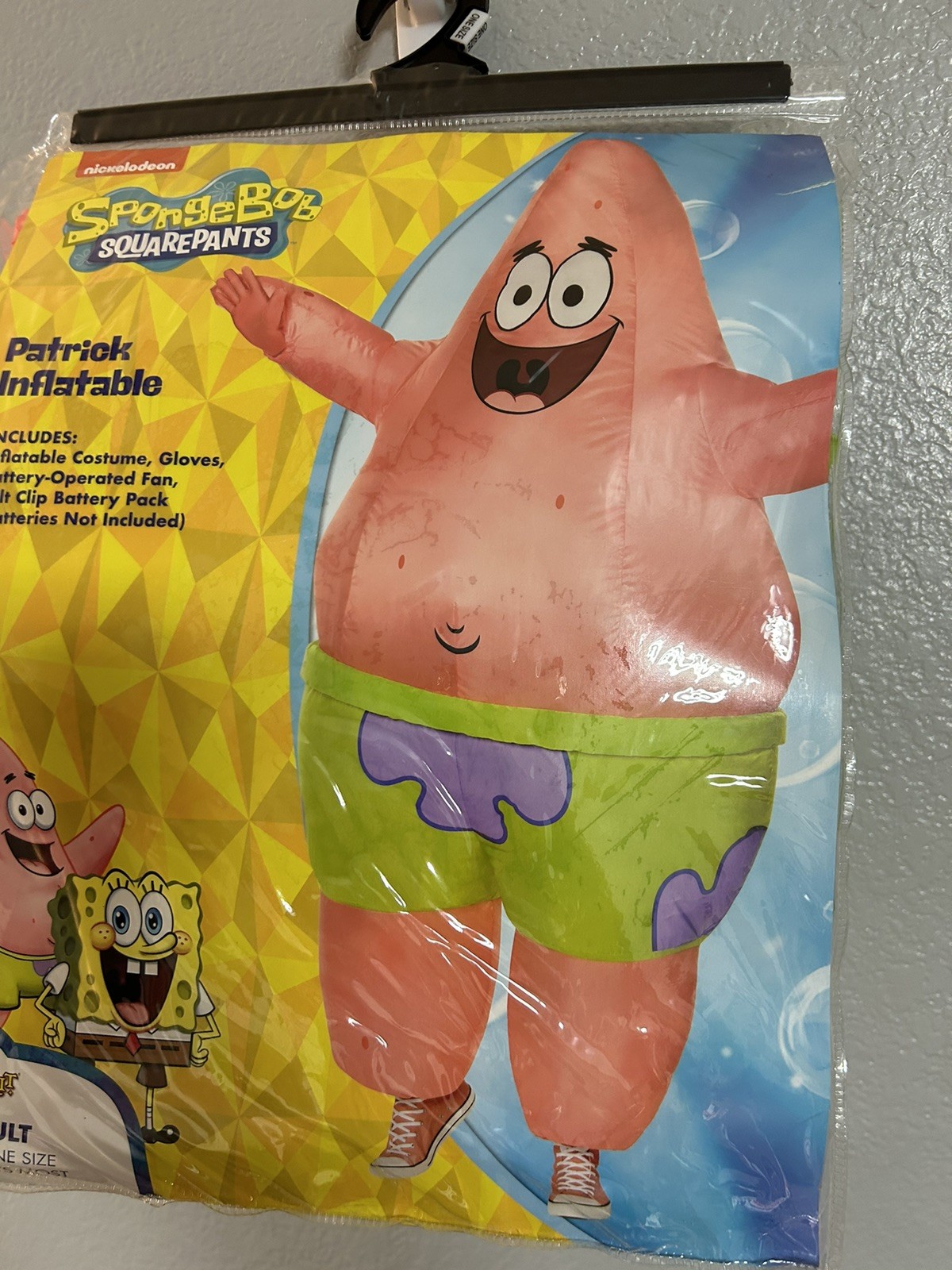 Spongebob Squarepants Patrick Inflatable Adult Ha… - image 3