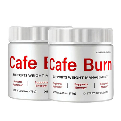 (2-Pack) Cafe Burn Powder - CafeBurn Powder Weight Loss Supplement