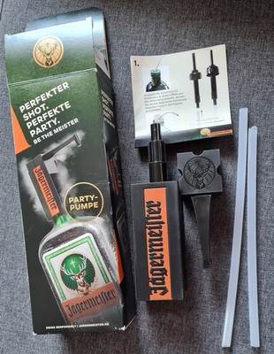 Jägermeister Partypumpe  für 1,75- und 3,0 L Flaschen Jägermeister *Neu und OVP