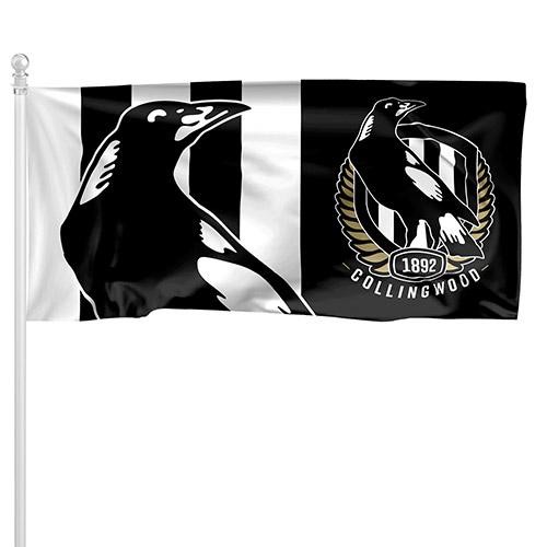 Team AFL Football Large Pole Flag 90cm x 180cm Polyester (No pole) - Picture 4 of 18