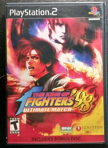 The King Of Fighters '98 Ultimate Match - PlayStation 2 - Case & Two Disks - Picture 1 of 8