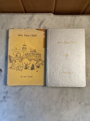 SIGNED 1957 1st HC book Jane , Dear Child Sewall University Of Colorado history