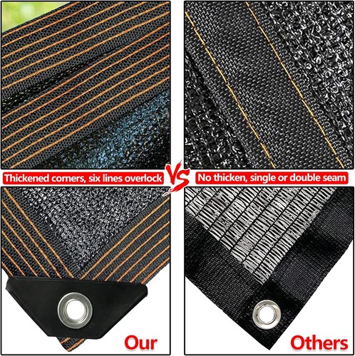 Elegant 12x20 Outdoor Shade Cloth - Protect Plants and Create Comfortable Spaces - Bild 7 von 9