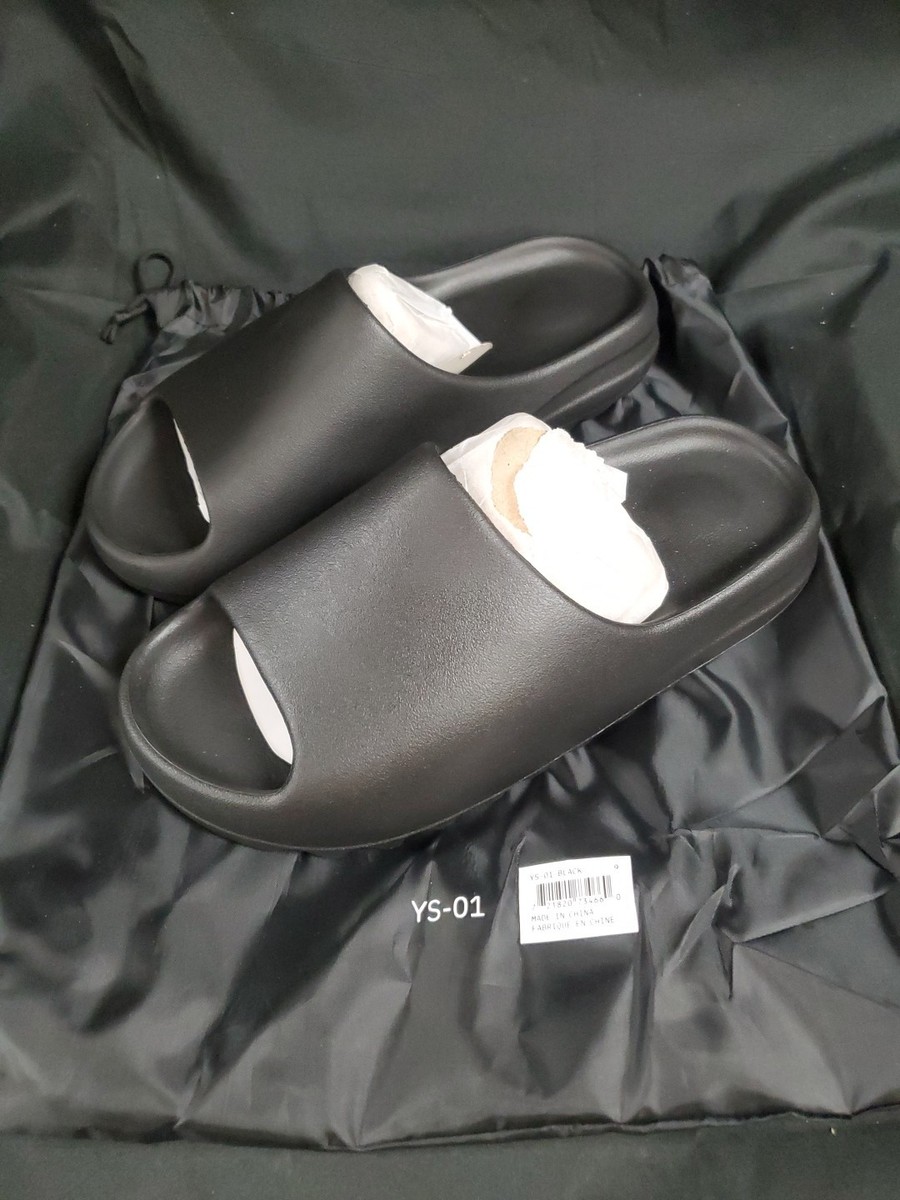 Kanye West Yeezy YS-01 Black Sandals Size 9 for sale online | eBay