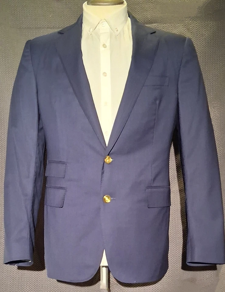 Blazer Ralph Lauren etiqueta púrpura Gregory lana a medida Serge Foto 4 de 4
