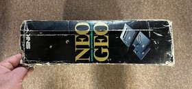 SNK Neo Geo AES NGH Silver System/Console Retail Box/Packaging &bull; Japan *NO UNIT*