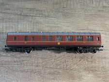 Hornby R434A OO Gauge LMS Brake Third Coach Crimson No Box