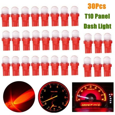 10/30/50 T10 194 Bulb for Instrument Panel Gauge Cluster Dash Light 168 2825 LED