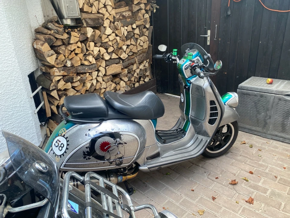 VESPA GTV GTS 300 EINZELSTÜCK NP ca.15000,-€ 13", WILBERS, MALOSSI, BREMBO - Bild 4 von 4