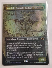 Aatchik, Emerald Radian (FOIL) x1 - MTG Aetherdrift DFT #360
