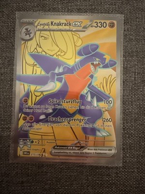 Pokemon Cynthias Knackrack Ex SVP 204