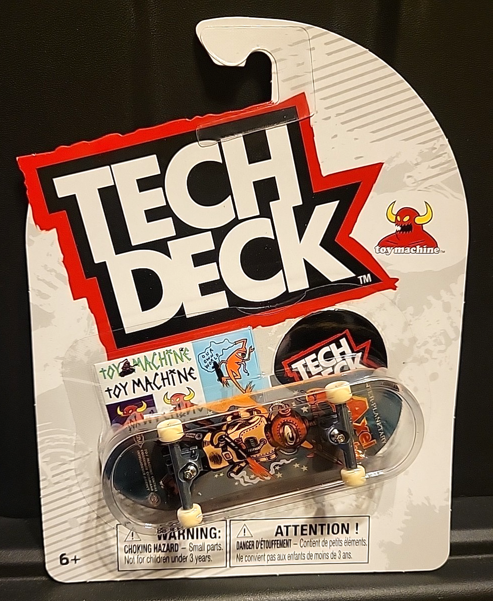 New 2026 RARE Tech Deck Toy Machine Fingerboards Skateboards Axel