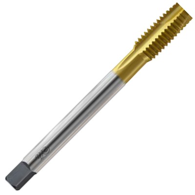 3pcs 1/4-20 H3 DIN Length 3FL Spiral Point CNC Tap HSS-V w/TiN YG1