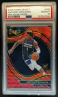 2020-21 Select Anthony Edwards RC Red Wave Prizms Courtside #300 PSA 10