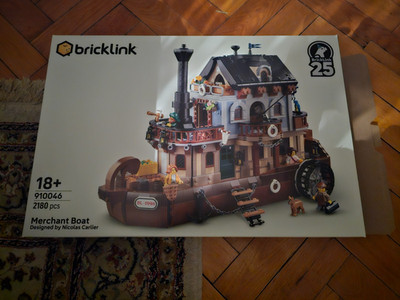 LEGO 910046 Bricklink Designer Programm BDP Handelsraddampfer Merchant Boat