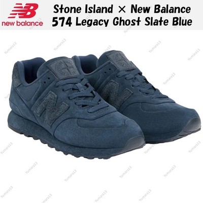 Stone Island × New Balance 574 Legacy Ghost Slate Blue U574BSSB Men's Size