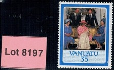 Lot 8197 - Vanuatu 1986 35v MNH 60th Birthday of Queen Elizabeth II part set (1)
