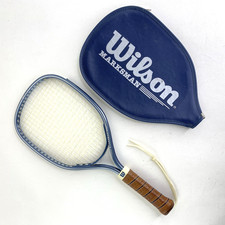Wilson Marksman Racquetball Racquet Racket C085 with Zip Cover
