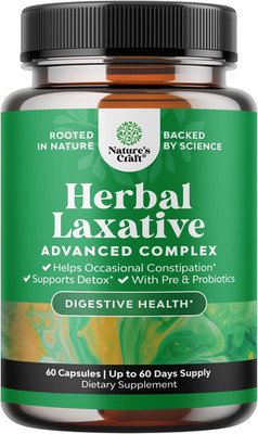 Easy Go Bowel Mover - Formulated Gentle Laxative, Colon Toner & Stool Softener