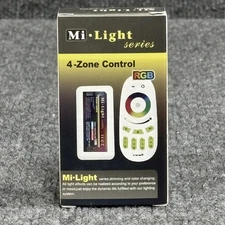 Mi-Light Series 4-Zone RGB LED Controller Remote 2.4G RF WiFi Control System