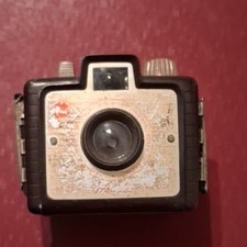 Kodak Brownie Vintage Box Camera Brown USA Classic Photography Collectible