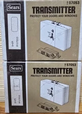 Sears Security System  Transmitter's (2) NIB, Model 957053 Doors & Windows