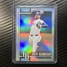 Topps 2026 Series 1 Drew Rasmussen #64 Parallel Tampa Bay Rays MLB Baseball