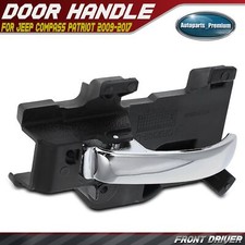 Front Driver Side Chrome Interior Door Handle For Jeep Compass Patriot 2009-2017 Front Driver Side Chrome Interior Door Handle For Jeep Compass Patriot 2009-2017