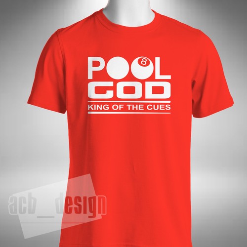 Pool God Men's T-Shirt King Of The Cues Funny Red Dwarf Inspired Gift 8 Ball - Picture 2 of 4