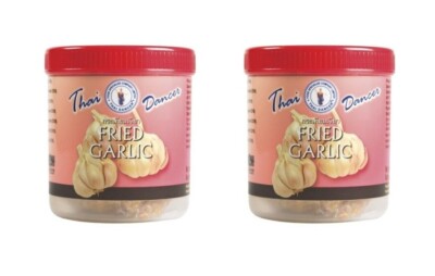 Gerösteter Knoblauch Doppelpack: 2 x 100g FRIED GARLIC von Thai Dancer Dose