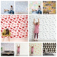3D Geometric Star Pattern Self-adhesive Wallpaper Removable Wallpaper Wall Mural