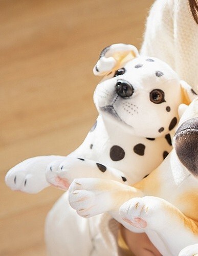 Baby Dalmatiner Hund 12,5 Zoll Stofftier Plüschtiere Kleinkind Puppe Kinder Geschenke - Bild 3 von 7