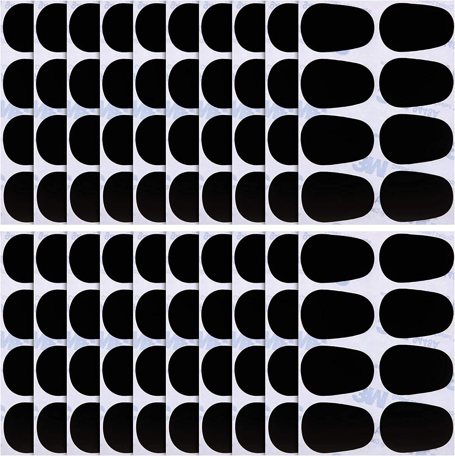 160 Pieces Saxophone and Clarinet Mouthpiece Cushion Sax Mouthpiece Patches Pads
