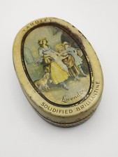 Boite publicitaire ancienne  litho Yardley Solidified Brillantine Paris- London