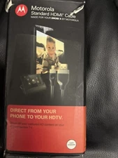MOTOROLA STANDARD HDMI CABLE  DROID X  NIB