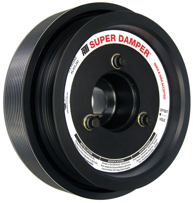 ATI Damper - 7.81in - Alum - For 6/10 Grv - Ford GT 500 - 5.4 / 5.8 - 07-14 - 10