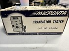 Micronta Transistor Tester CAT NO. 22-024 in original box