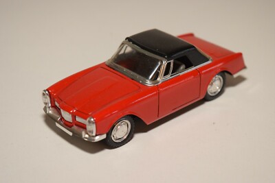 A2 1:43 SOLIDO FACEL VEGA 2 ROT MIT SCHWARZEM DACH NEAR MINT CONDITION