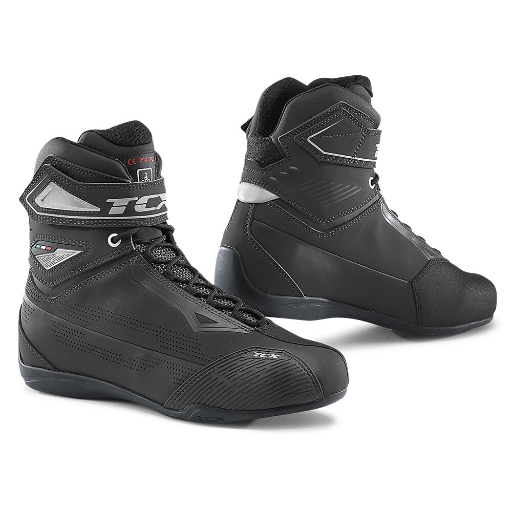 TCX RUSH 2 AIR GUNMETAL SCARPE DA MOTO ESTIVE TRAFORATE DALLA 36 ALLA 48 - 9507