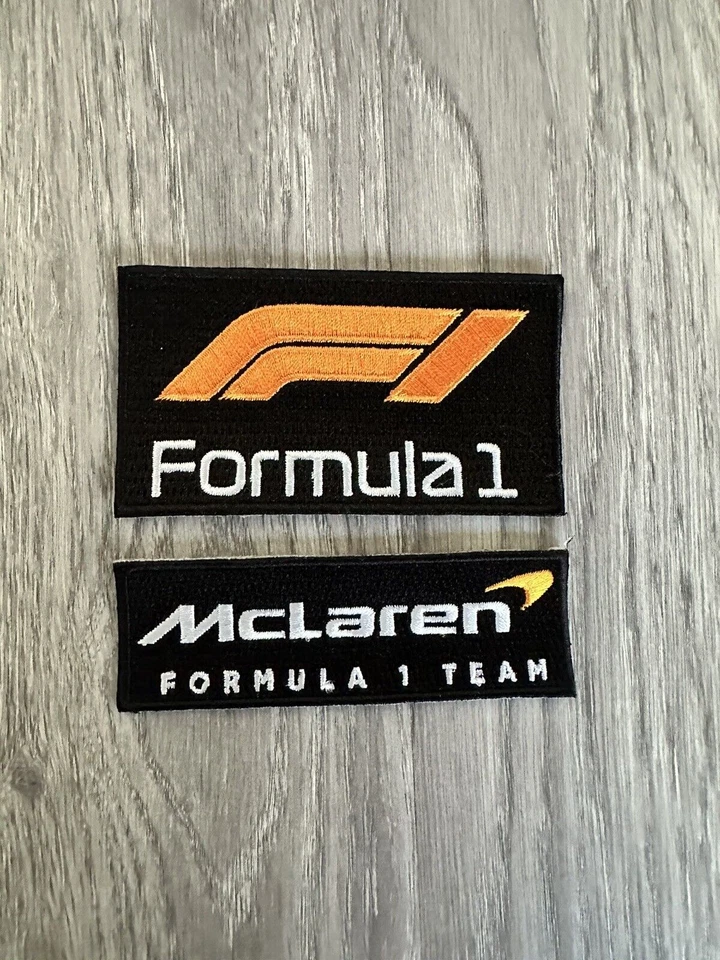 2 Pack Ultimate F1 Patch combo  MC LAREN FORMULA ONE F1 RACING Iron-on PATCHES - Image 2 of 2