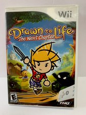 Drawn to Life: The Next Chapter Nintendo Wii, 2009 Complete Tested Working