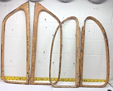 1939 Chevrolet 2 Door Sedan 4 Piece Interior Window Trim/molding (Cmt14)