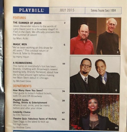 Broadway, Off Broadway & Try-Out Playbill - Picture 525 of 728