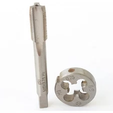 M9×0.75mm HSS Metric Tap And Die SetThread Tap And Round Thread Die Right Hand