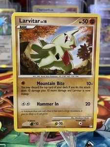 Larvitar - 87/123 - Common - Pokemon Diamond & Pearl - Mysterious Treasures